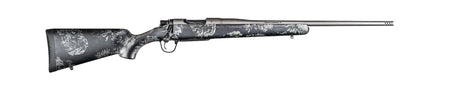 Christensen Arms 8010107800 Mesa FFT 7mm Rem Mag 3+1 22" Threaded Barrel, Tungsten Gray Cerakote, Black with Gray Webbing Stock