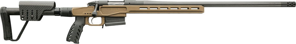 Bergara Rifles BPR377PRC Premier MgLite Full Size 7mm PRC 5+1 22" Carbon Fiber CURE Carbon Fiber Barrel, Graphite Black Cerakote Steel Receiver, Flat Dark Earth XLR Folding Chassis