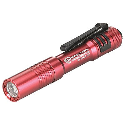 MicroStream USB 250 Lumen Red Pocket Flashlight