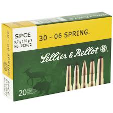 Sellier & Bellot 30-06 150 Grain SPCE Rifle Ammunition SB3006C
