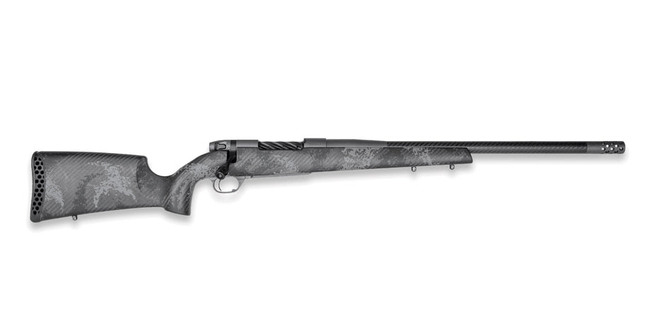 Weatherby MLC01N653WR8B Mark V Live Wild Carbon 6.5-300 WBY Mag 3+1 26" Carbon Gray Cerakote Carbon Fiber Threaded Barrel, Carbon Gray Cerakote Steel Drilled & Tapped Receiver, Exposed Carbon w/Black