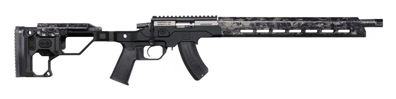 Christensen Arms 8011202200 MPR 17 HMR 10+1 16" Carbon Fiber Match Grade Threaded Barrel, Black Nitride Picatinny Rail Receiver, M-LOK Handguards, Black Anodized Adj w/MagneLock Technology Stock, Bla
