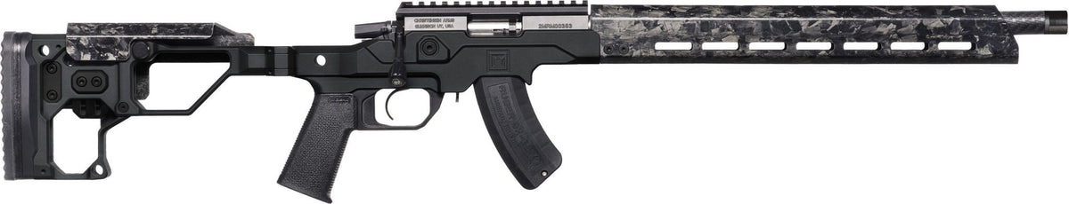 Christensen Arms 8011202202 MPR 17 HMR 10+1 20" Carbon Fiber Match Grade Threaded Barrel, Black Nitride Picatinny Rail Receiver, M-LOK Handguards, Black Anodized Adj w/MagneLock Technology Stock, Bla