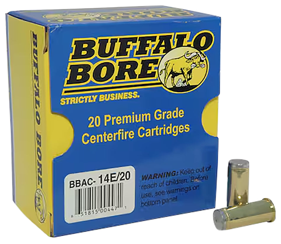 Buffalo Bore Ammunition 14E20 Anti-Personnel Strictly Business 44 S&W Spl 200 gr Hard Cast Wadcutter (HCWC) 20 Per Box/ 12 Cs