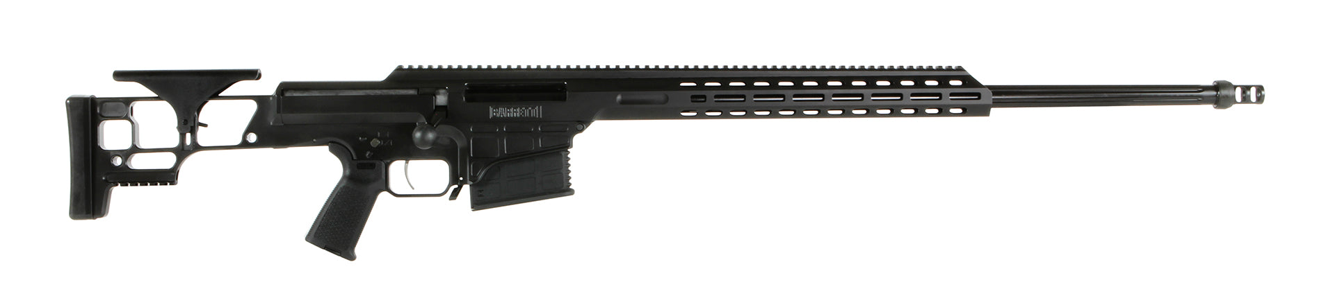 Barrett 18511 MRAD 300 Win Mag 26" 10+1 Black Cerakote Black Fixed Adjustable Comb Stock Black Polymer Grip Right Hand