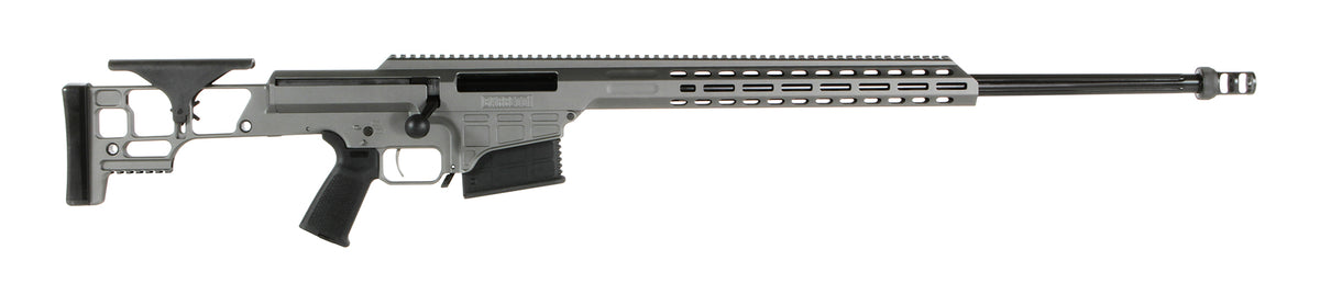 Barrett 18504 MRAD 338 Lapua Mag 26" 10+1 Tungsten Gray Cerakote Tungsten Gray Fixed Adjustable Comb Stock Black Polymer Grip Right Hand