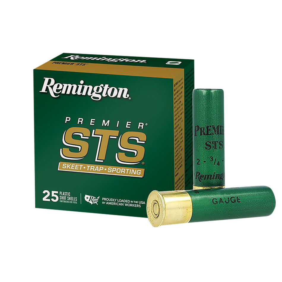 Remington Ammunition 20155 Premier STS 12 Gauge 2.75" 1 oz 8 Shot