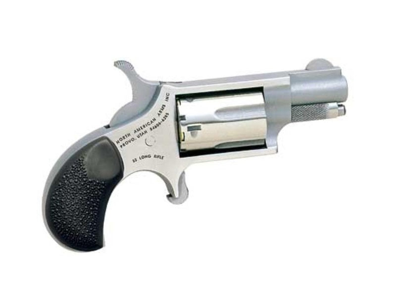 MINI 22LR REV 1-5/8" SS RUBBER NAA-22LLR-GRC