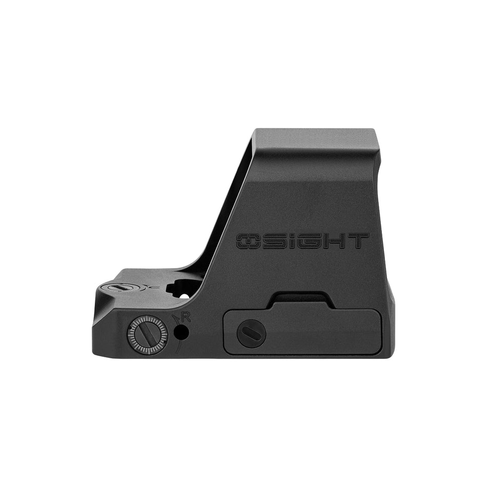 Osight C Open Green Dot Optic 3 MOA/32 MOA Multi-Reticle RMR Footprint Side-Loading Battery
