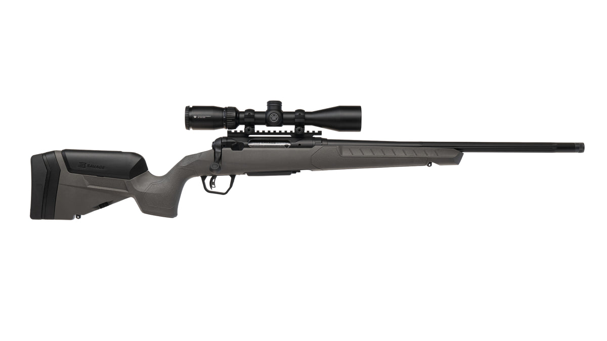 Savage Arms 32472 110 Trailblazer XP 30-06 Springfield 4+1 20" Fluted Barrel, Flat Dark Gray Adj LOP Synthetic Stock, Right Hand