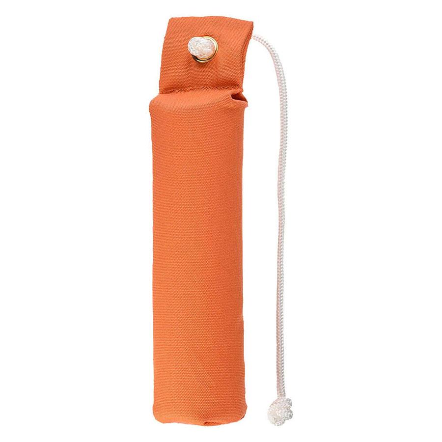 Omnipet Canvas Dummy Jumbo 3x12 Inch Orange Dog Training Retrieve Tool