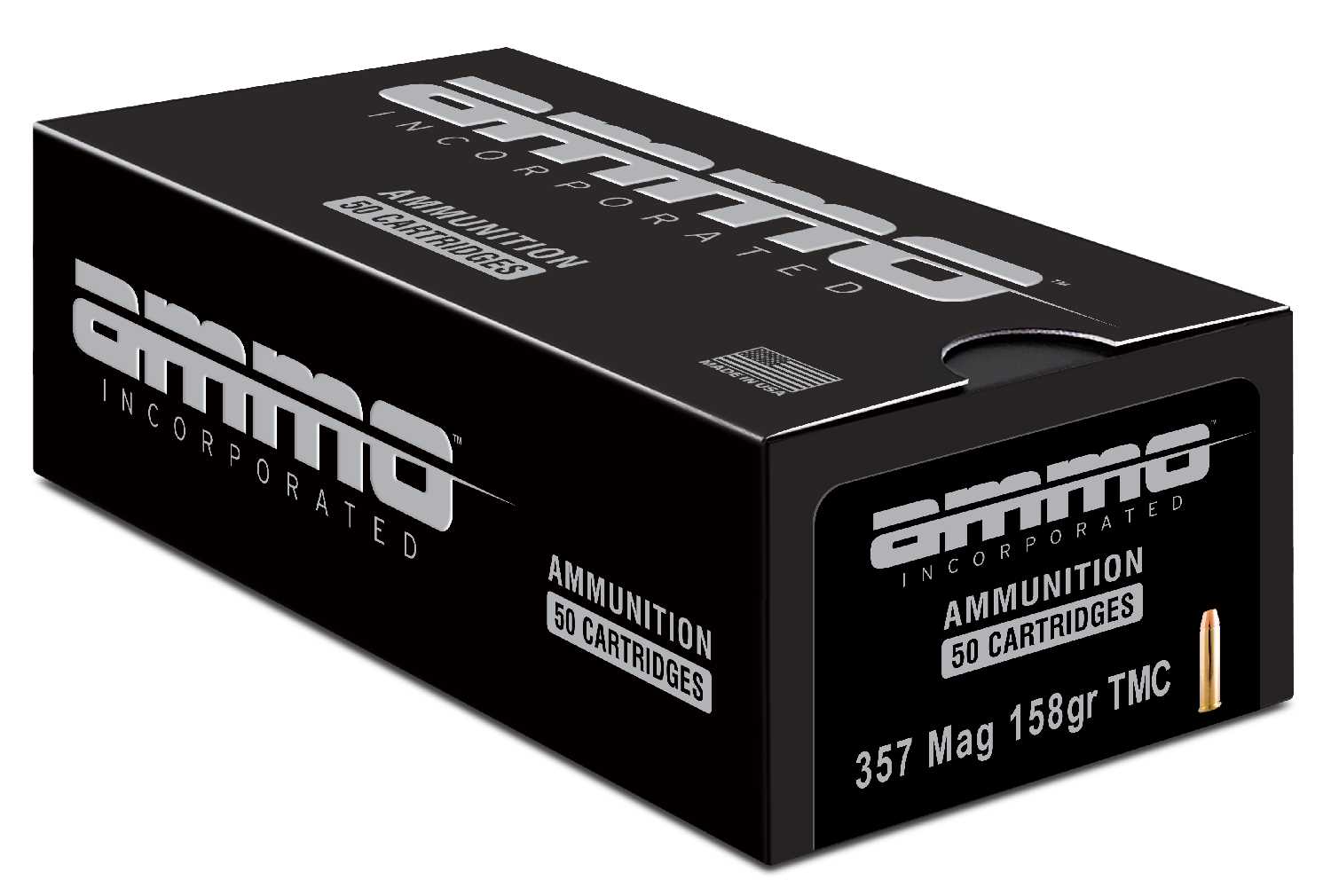 Ammo Inc. 357 Magnum 158gr TMC Ammo