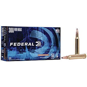 Federal 300WGS Power-Shok 300 Win Mag 150 gr Jacketed Soft Point (JSP)