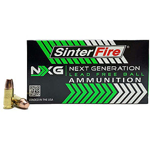 Sinterfire SF40125NXG  .40 S&W 125 gr Lead Free Ball (LFB)