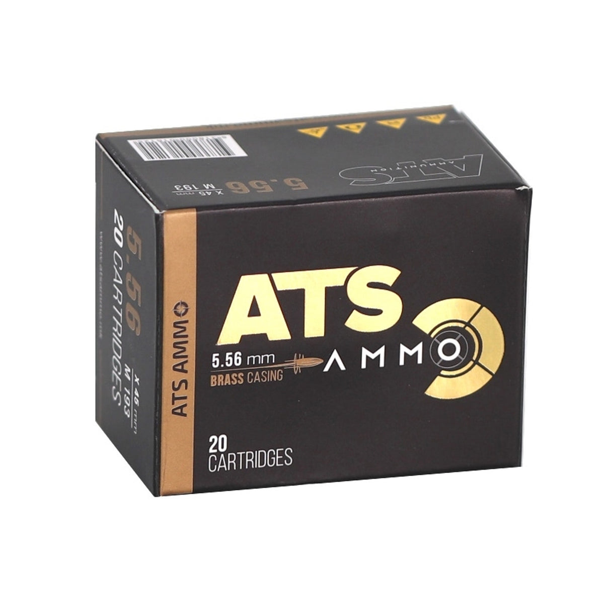 ATS 5.56x45mm 55 Grain M193 Full Metal Jacket