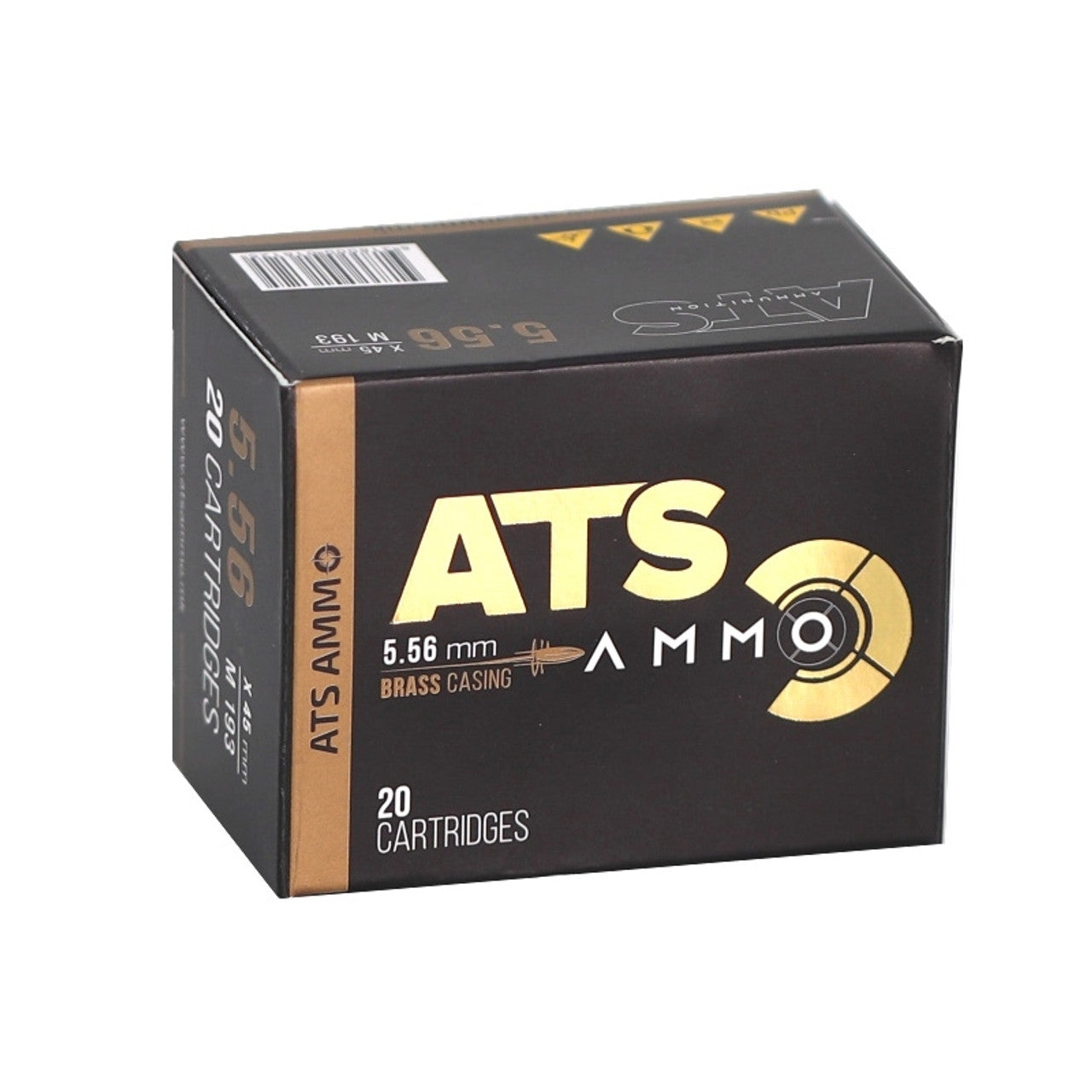 ATS 5.56x45mm 55 Grain M193 Full Metal Jacket