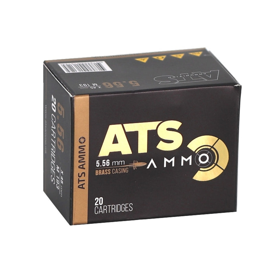 ATS 5.56x45mm 55 Grain M193 Full Metal Jacket