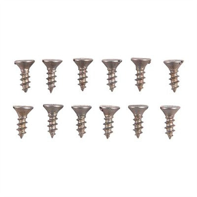Unplated Steel Flat Head Wood Screw Kit