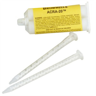 Acra-Quick & Acra-20 Gunsmithing Adhesive