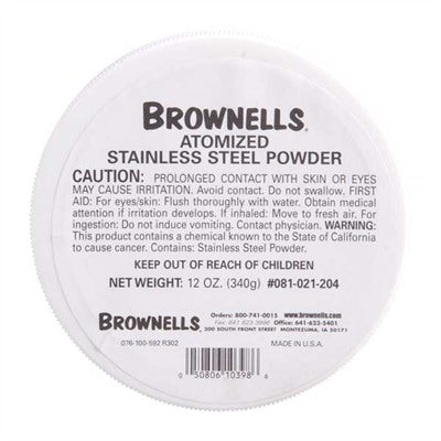 Atomized Metals Bedding Additive for Gunsmiths