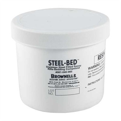 Steel Bed Kit for Gunsmithing Stock Work