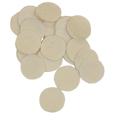 Really Heavy Duty Round 100% Cotton Flannel Cleaning Patches 050806021808