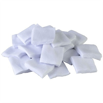 Square 100% Cotton Flannel Gun Bore Cleaning Patches