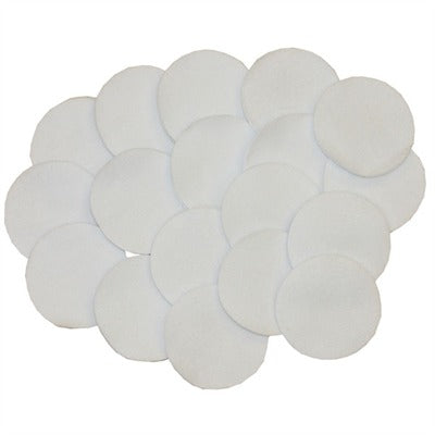 Round 100% Cotton Flannel Firearm Cleaning Patches