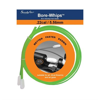 Bore-Whips by Swab-Its .22 Cal Bore Cleaner