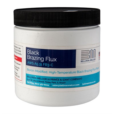 Black Brazing Flux 1 lb Jar for Metalworking and Gunsmithing