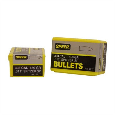 Hot-Cor Spitzer Bullets 303 Caliber (0.311")