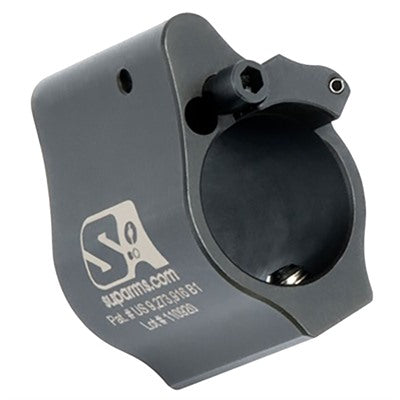 AR-15 Solid Adjustable Gas Block