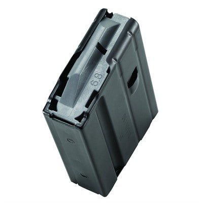 CPD AR-15 6.8 SPC 5-Round Blackened Stainless Steel Magazine