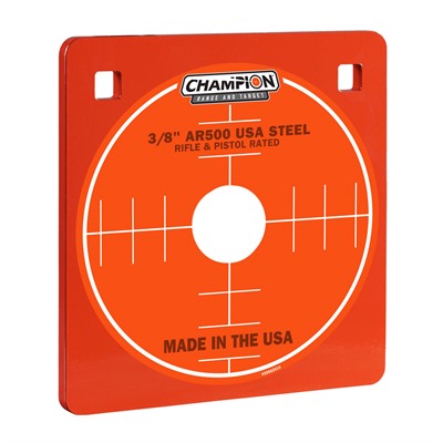 Center Mass 3/8" Square AR500 Steel Shooting Target