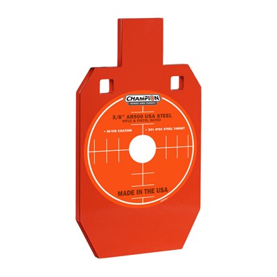 Center Mass 3/8" IPSC AR500 Steel Shooting Target
