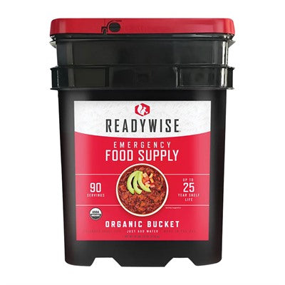 90-Serving Organic Emergency Food Storage Bucket