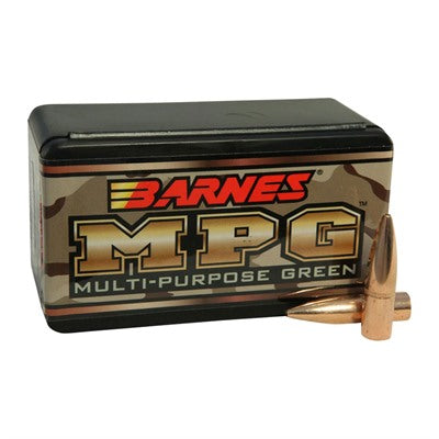 Barnes Multi-Purpose Green 30 Caliber 0.308 Inch Rifle Bullets