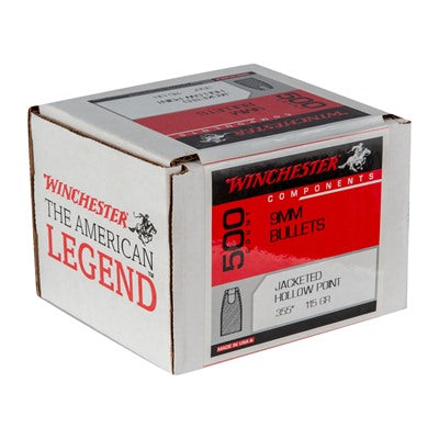 9mm JHPN 0.355" Notched Hollow Point Handgun Bullets