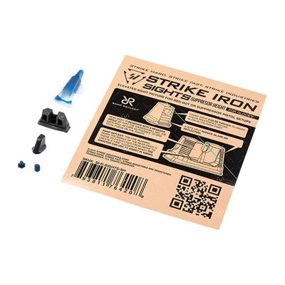 Strike Iron Sight Set for Glock - Suppressor Height