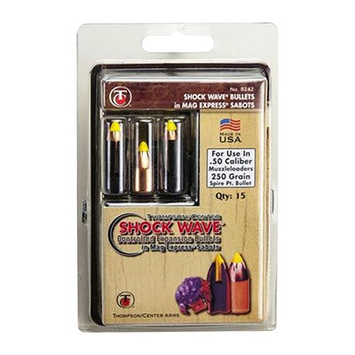 Shockwave Super Glide 50 Cal 250gr Bonded Core Sabot
