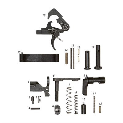 AR-15 Lower Parts Kit with QMS Trigger