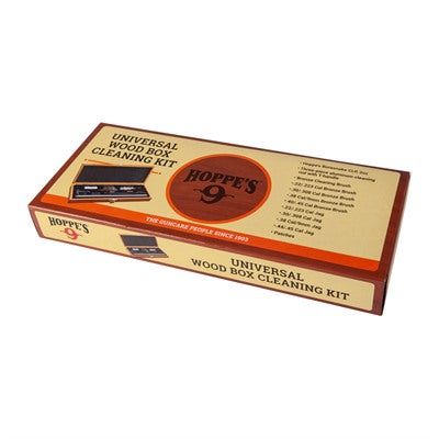 Wood Box Cleaning Kit for Firearms