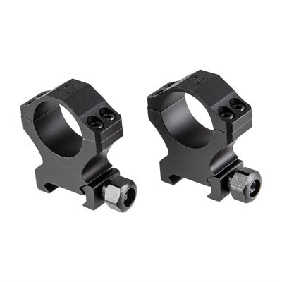 Sig Alpha1 1 Inch High Aluminum Scope Rings Matte Black