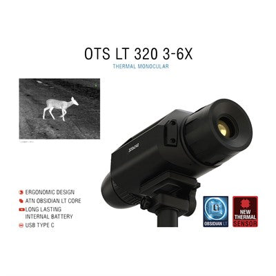 ATN OTS LT 320 3-6x Thermal Viewer