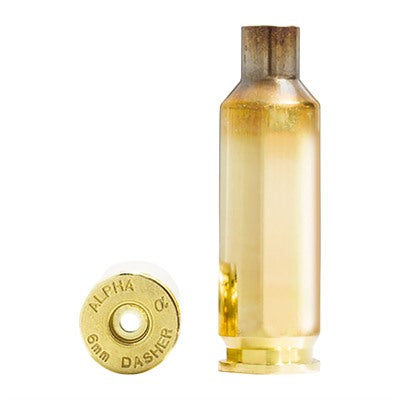 6mm Dasher Brass Cartridge Cases
