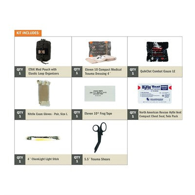ETAK Pouch Medical Kit Contents