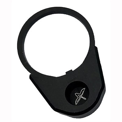AR-15 Steel End Plate with 3 QD Sling Swivel Sockets