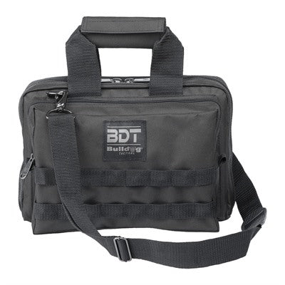 Deluxe 2 Pistol Range Bag with Strap and MOLLE