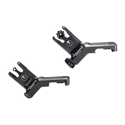 C2 Folding Offset Front and Rear Sight Combo