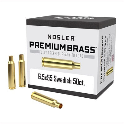 6.5x55 Swedish Mauser Premium Brass for Reloading